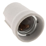 Douille E27 porcelaine à vis - Zenitech