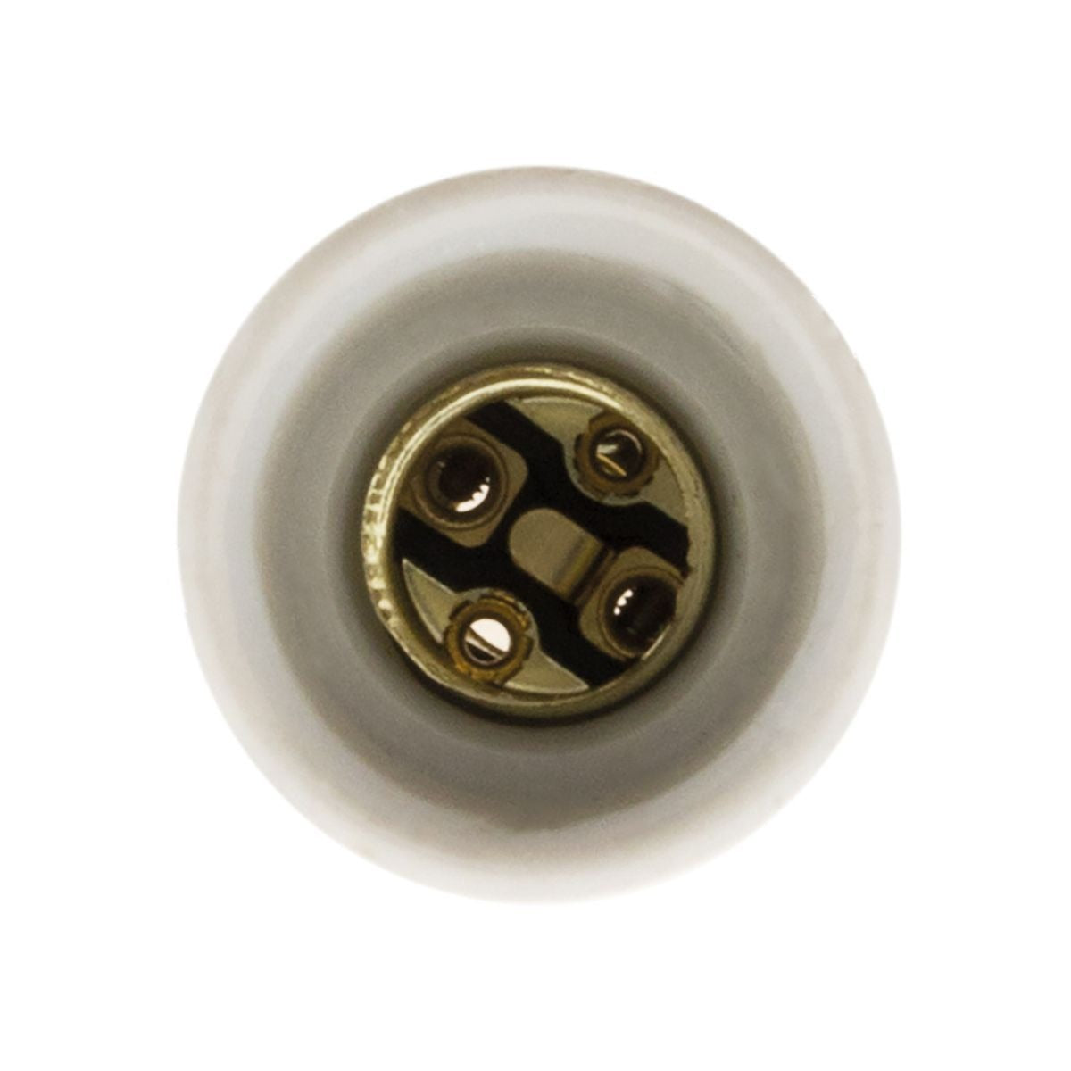 Douille E14 laiton bague porcelaine - Zenitech