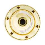 Douille E27 acier laitonné double bague - Zenitech