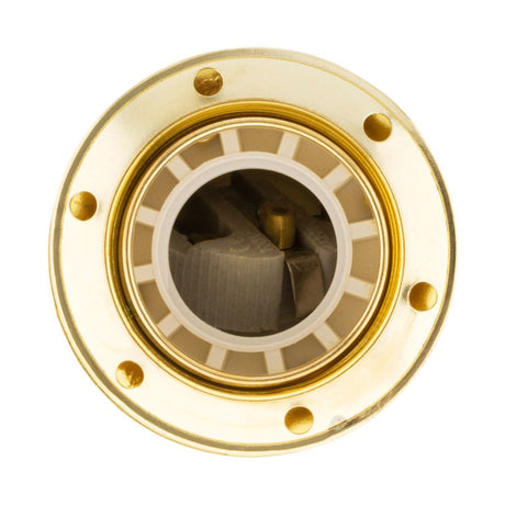 Douille E27 acier laitonné double bague - Zenitech