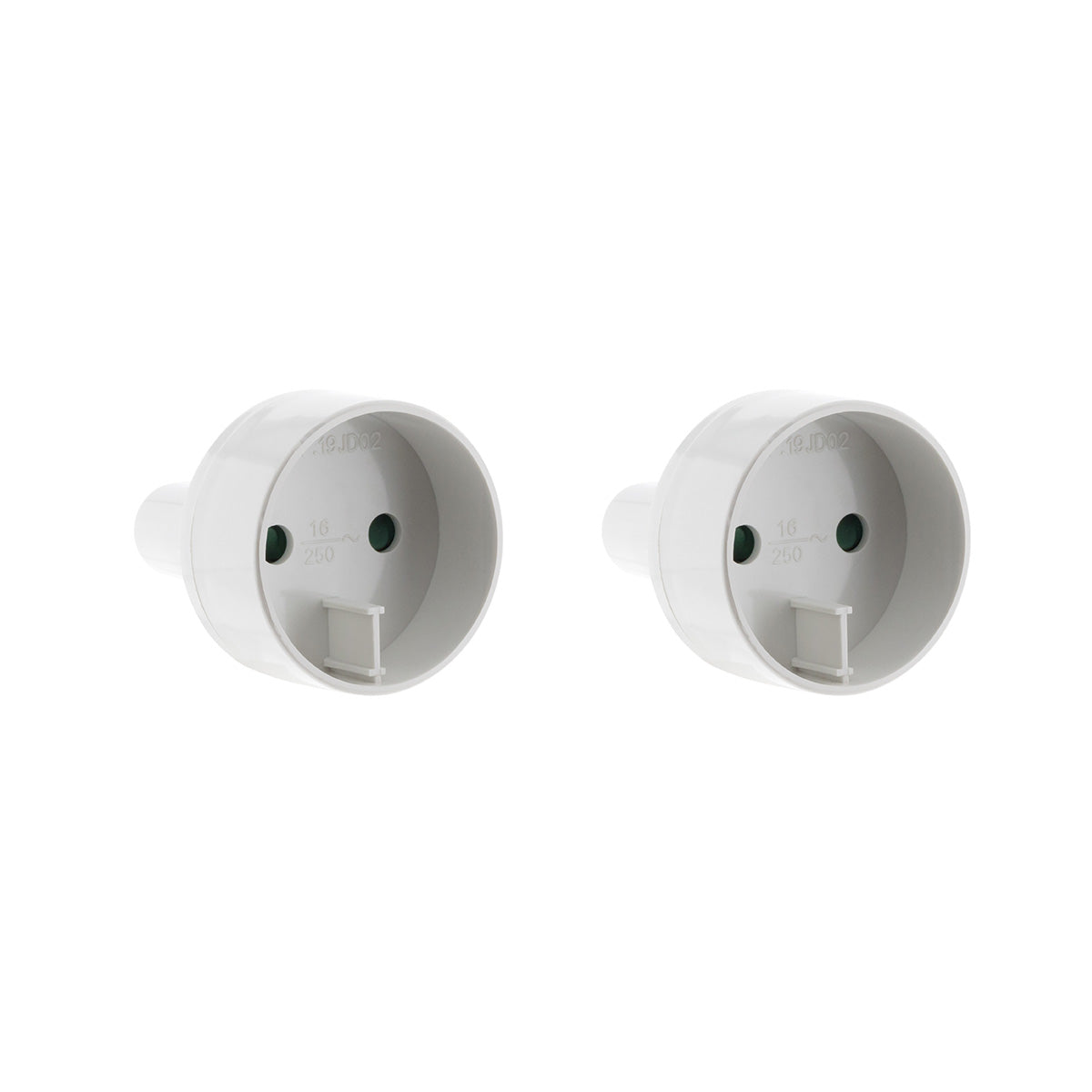 Adaptateur voyage USA/UE - blanc - Zenitech