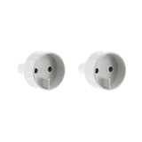 Adaptateur voyage USA/UE - blanc - Zenitech