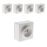 Prise simple saillie 2P+T 16A - Vulco - Zenitech
