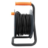 Enrouleur H05VV-F 4 prises 3G1mm² 25m + coupe-circuit + support - Zenitech