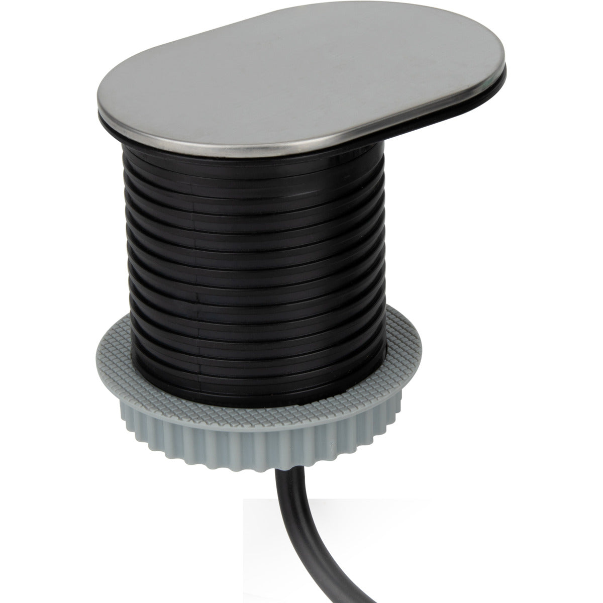 Bloc encastrable Gliss Ø60mm USB A+C + 3 bagues adaptation - Otio