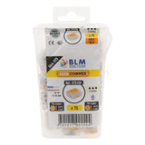 Lot de 40/75/100 bornes à levier S475 - 2/3/5 entrées 4mm² - BLM