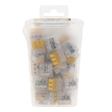 Lot de 40/75/100 bornes à levier S475 - 2/3/5 entrées 4mm² - BLM
