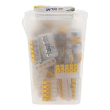 Lot de 40/75/100 bornes à levier S475 - 2/3/5 entrées 4mm² - BLM