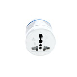 Adaptateur prise voyage universel tous pays France/Europe - compatible avec les prises françaises-européennes - Bleu - Watt and Co