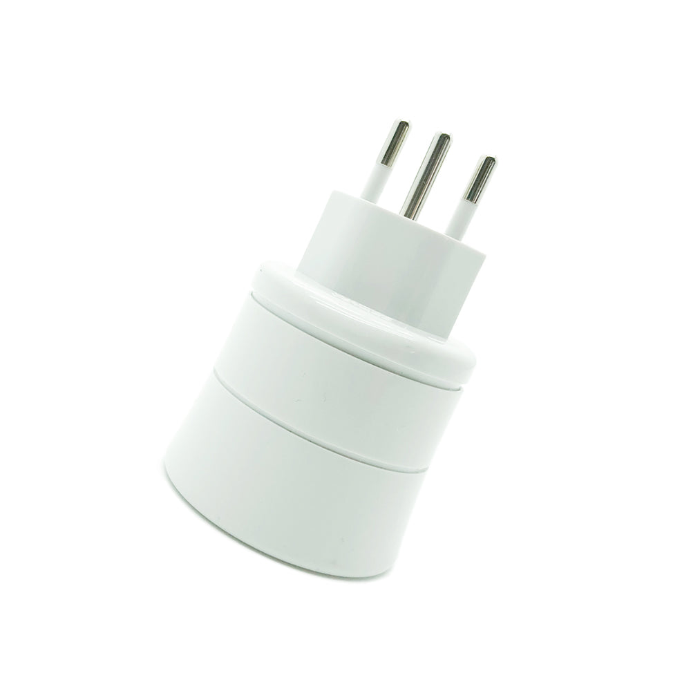 Adaptateur prise voyage universel tous pays Suisse/Liechtenstein - Blanc - Watt and Co