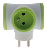 Triplite 3x16A rotative - Vert - Watt and Co