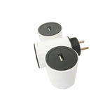 Chargeur 2xUSB 2,1A MODULOWATT + 1P 16A - Watt and Co