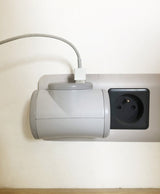 Biplite 16A rotative 180° + 2 ports USB 2,4A - Watt and Co