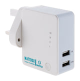 Chargeur USB universel + powerbank intégrée 2600 mAh - Watt and Co