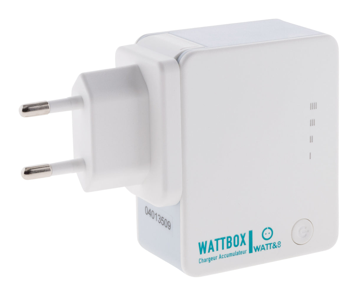 Chargeur USB universel + powerbank intégrée 2600 mAh - Watt and Co
