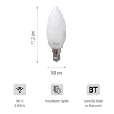Ampoule LED E14 connectée Wi-Fi + Bluetooth Antalya - Konyks