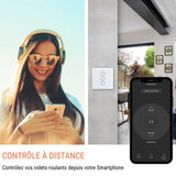 Interrupteur connecté Wi-Fi + Bluetooth volets roulants Vollo Max 3 - Konyks