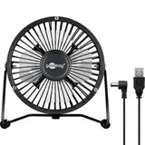 Mini ventilateur Ø13cm - rechargeable USB - Goobay
