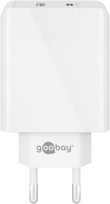 Double chargeur rapide USB-A +C 28W - Goobay