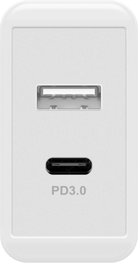 Double chargeur rapide USB-A +C 28W - Goobay