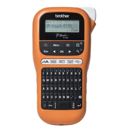 Étiqueteuse portable professionnelle PT-E110 transfert thermique - Brother