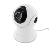 Caméra de surveillance rotative Wi-Fi int/ext - 1080p - 16Go - Blanc et Noir - DiO
