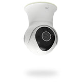 Caméra de surveillance rotative Wi-Fi int/ext - 1080p - 16Go - Blanc et Noir - DiO