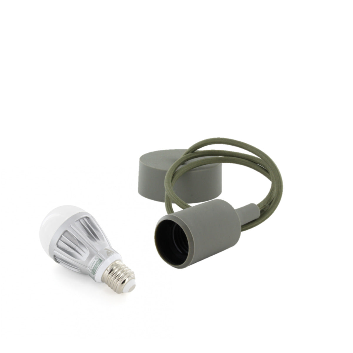 Kit de suspension ampoule LED connectée - Vert - Chacon
