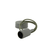 Kit de suspension ampoule LED connectée - Vert - Chacon