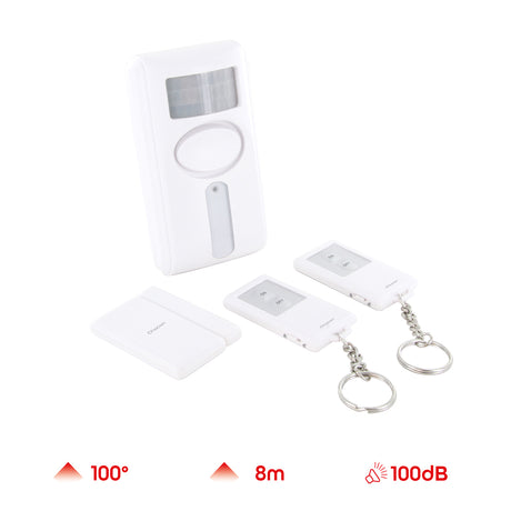 Kit alarme sans fil intercompatible - Chacon
