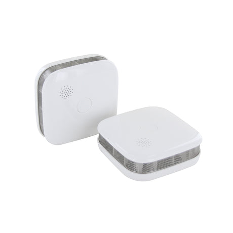 Lot de 2 détecteurs de fumée pile Lithium 3V - 5 ans - Chacon