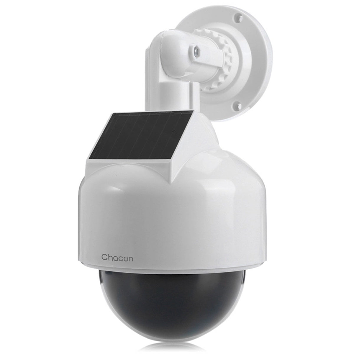 Caméra factice LED + panneau solaire - Chacon