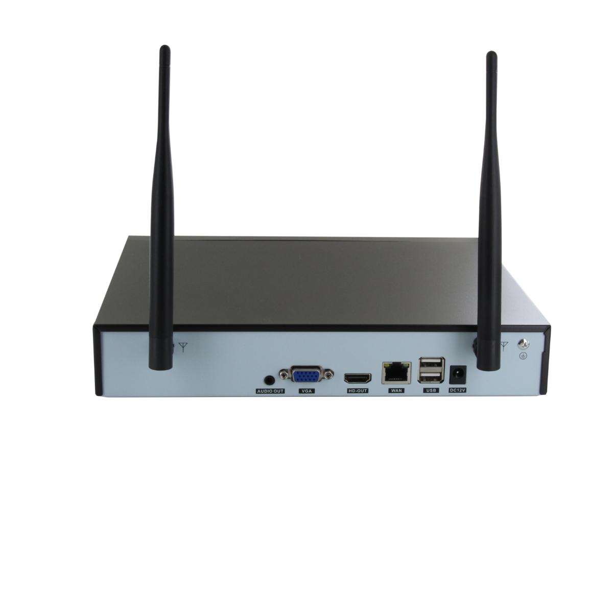 Kit NVR sans fil 4 caméras 3MP - DiO