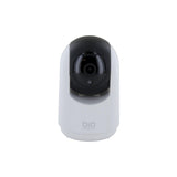 Caméra de surveillance Wi-Fi intérieure HD rotative - 128Go - Blanc et Noir - Chacon