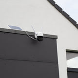 Caméra de surveillance extérieure Wi-Fi sans fil + panneau solaire 7,8W - IP65 - Chacon