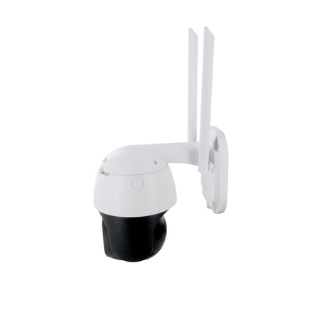 Caméra de surveillance extérieure Wi-Fi sans fil + panneau solaire 7,8W - IP65 - Chacon