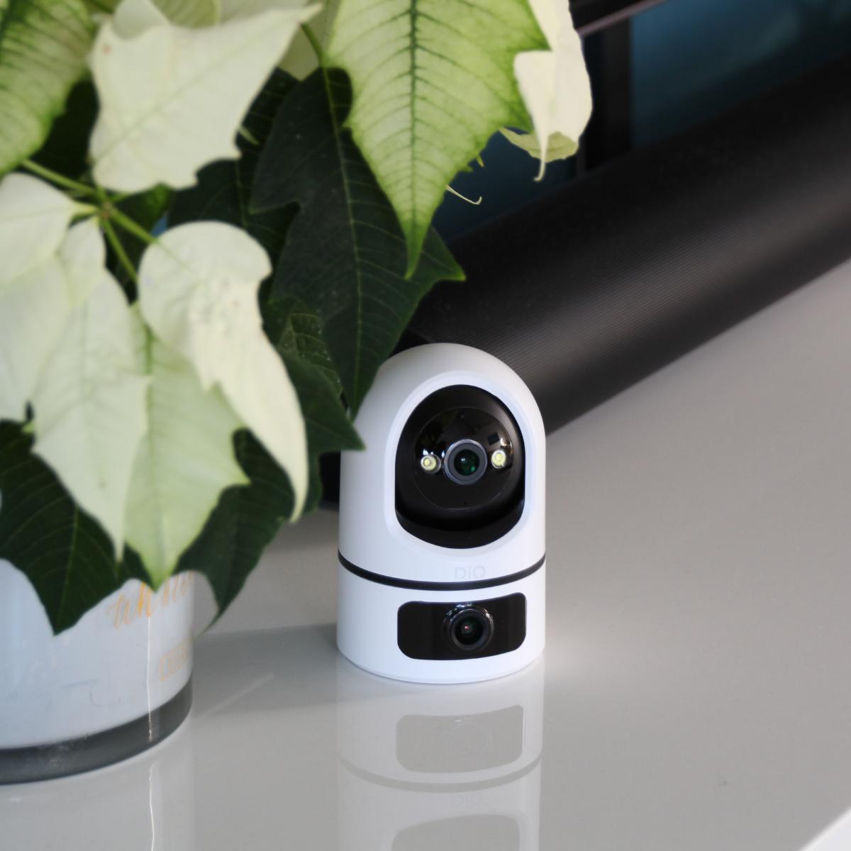 Caméra intérieure rotative FULL HD 2MP + vision nocturne - DiO