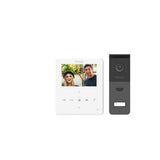 Visiophone Wifi filaire avec écran tactile + vision nocturne - Blanc - Chacon