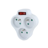 Domino 3x16A + interrupteur - Chacon