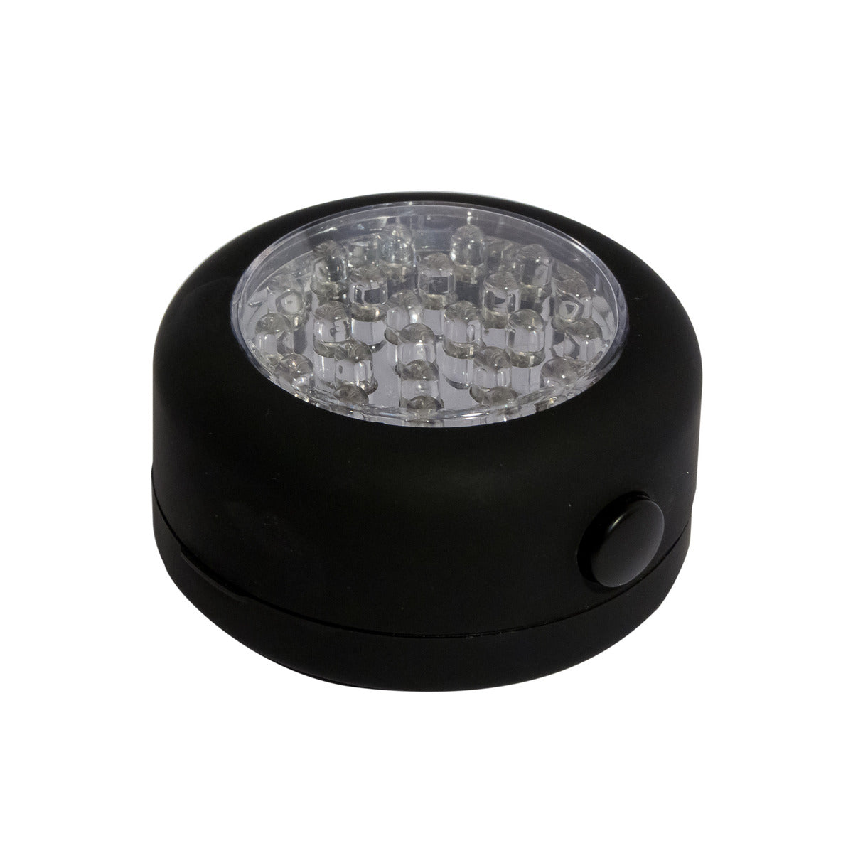 Lampe LED ronde magnétique - classe A+ Noir - 60lm - Chacon