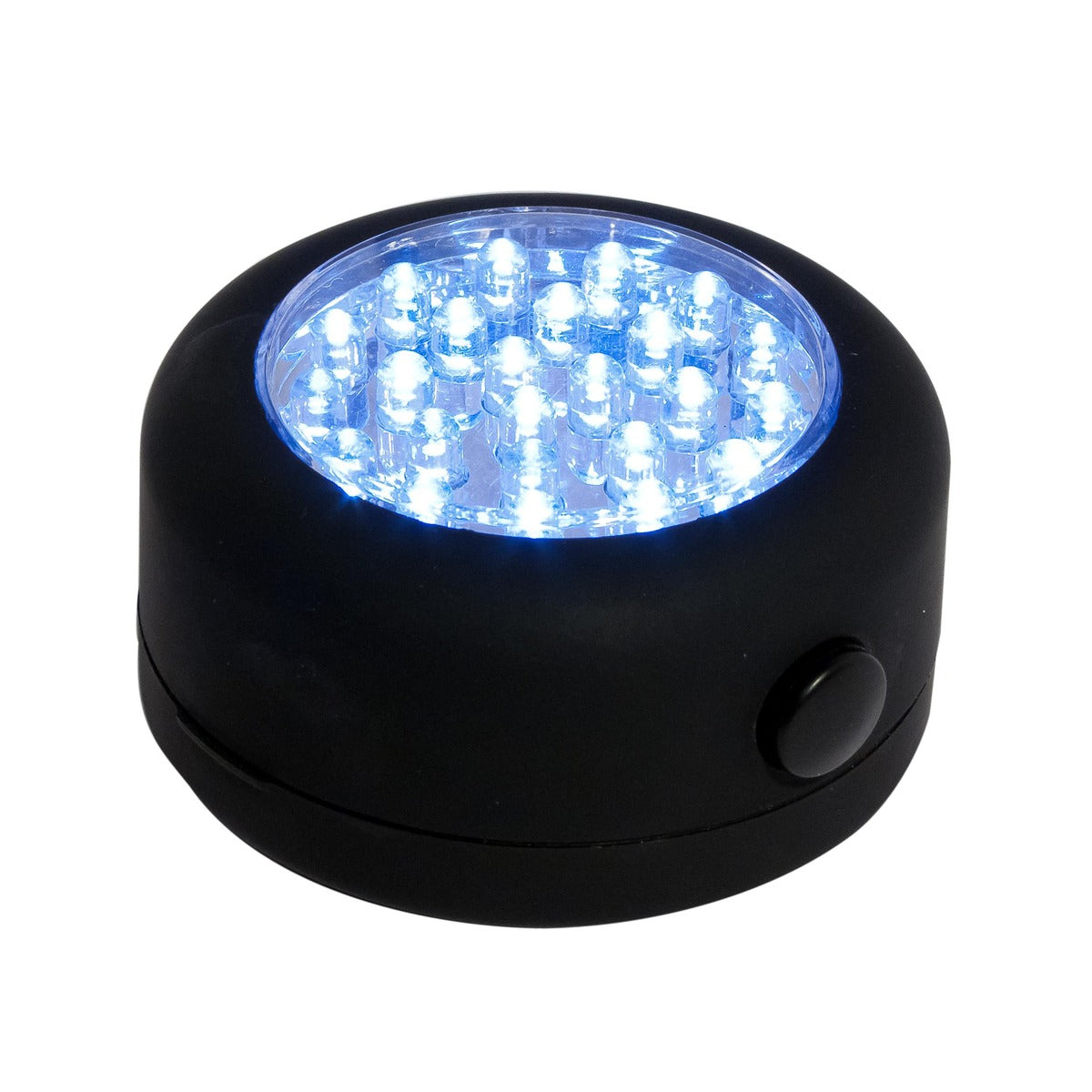 Lampe LED ronde magnétique - classe A+ Noir - 60lm - Chacon
