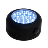 Lampe LED ronde magnétique - classe A+ Noir - 60lm - Chacon