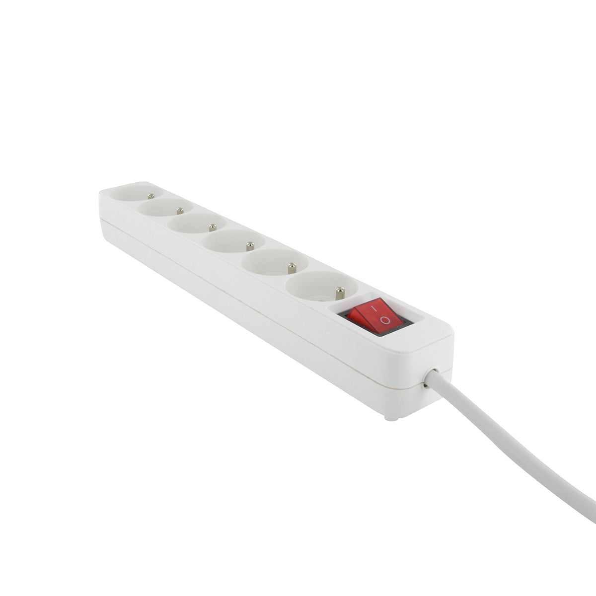 Multiprise recyclée 6x16A + interrupteur - Chacon
