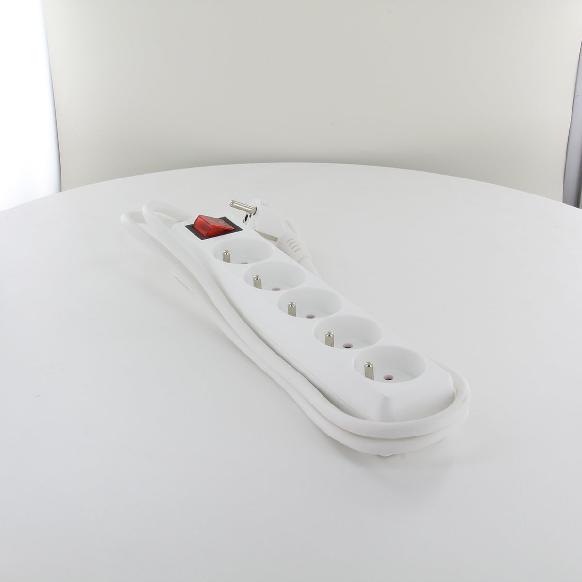 Bloc multiprise 16A + interrupteur blanc - Chacon