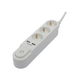 Multiprise Design Schuko 16A - blanc - Chacon