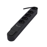 Bloc multiprise Design noir 16A + 2xUSB - Chacon