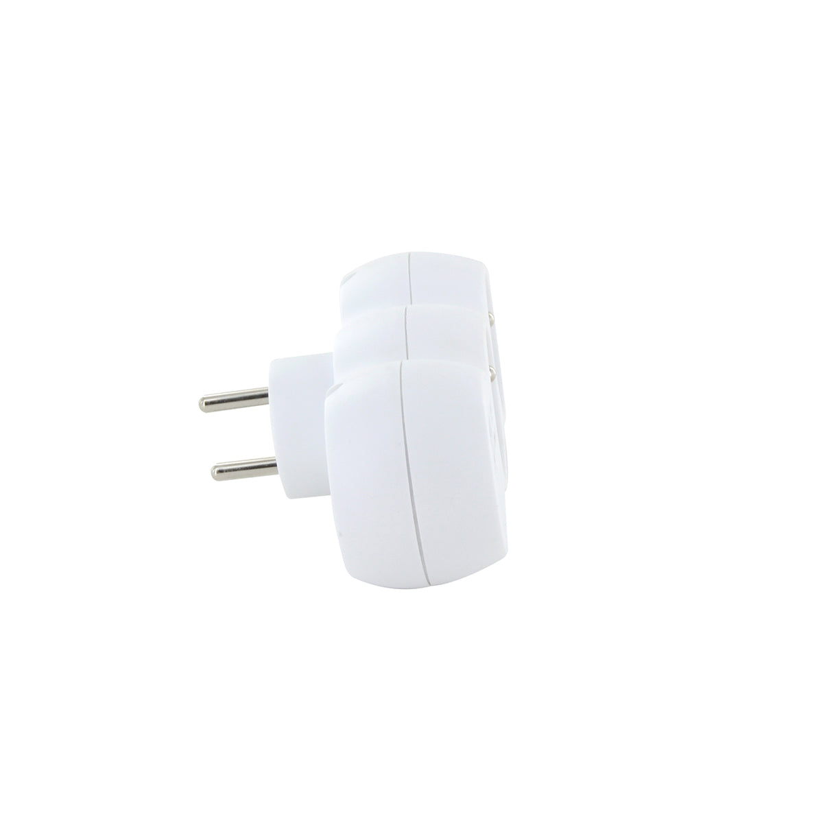 Domino 2x16A avec USB-A + USB-C - Blanc - Chacon