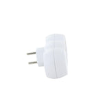 Domino 2x16A avec USB-A + USB-C - Blanc - Chacon