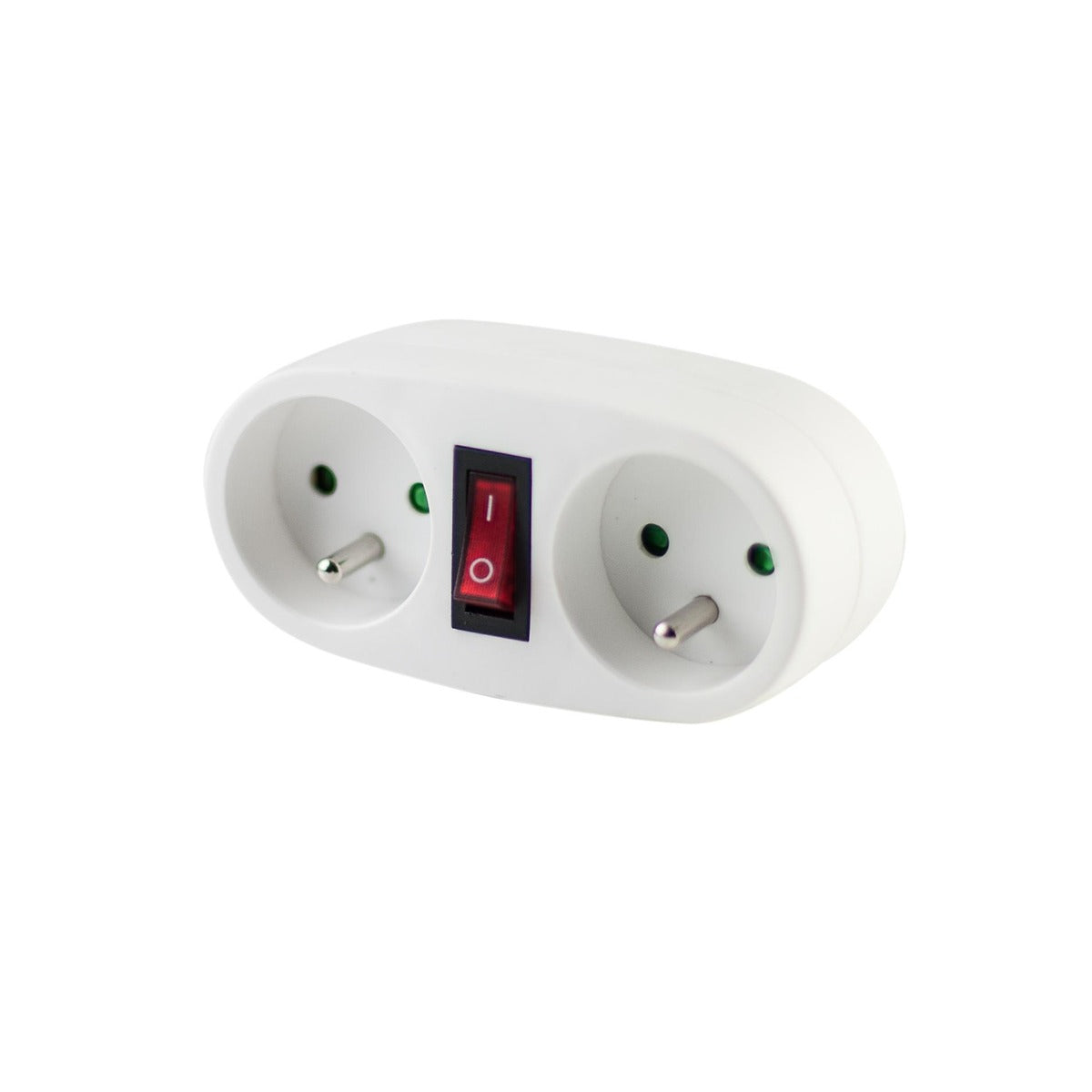 Biplite domino interrupteur 2x16A 3500W - Chacon