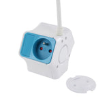 Cube multiprise 1,5m - 3 prises 16A et USB - Chacon